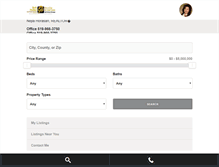 Tablet Screenshot of homesforsalewindsorontario.com